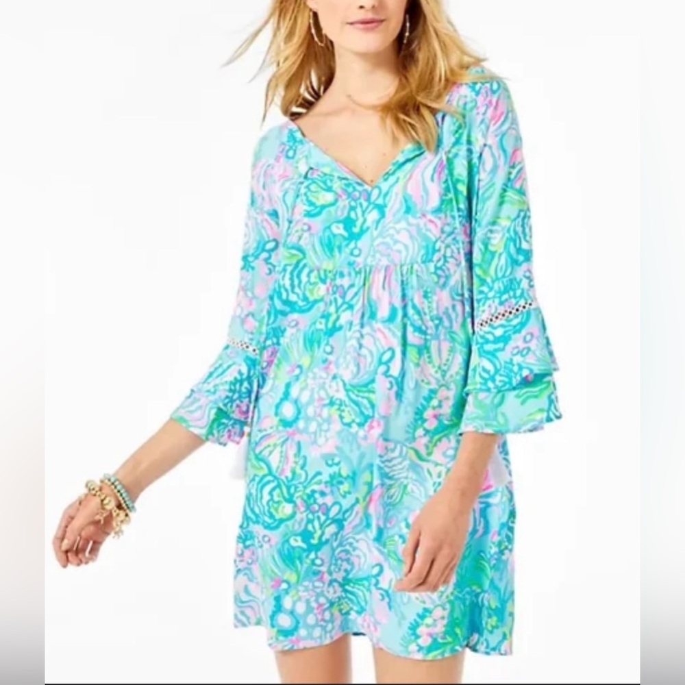 Lilly Pulitzer Azita Tunic Dress Size S